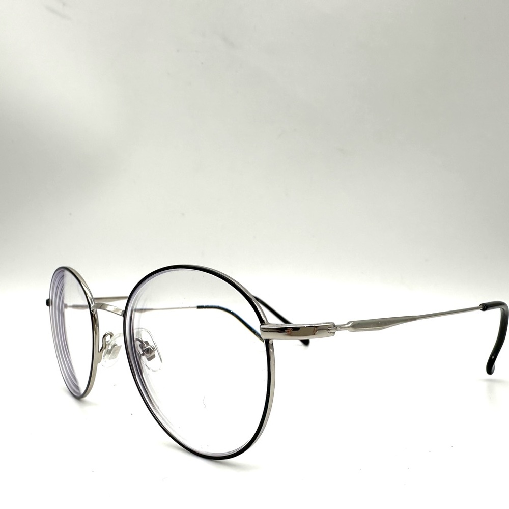 John Jacobs Supreme Steel JJ E11546 49-20-145 Round Eyeglasses